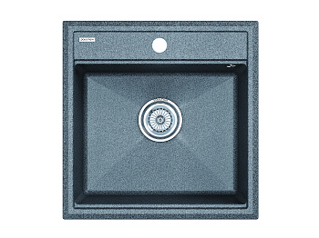 Кухонная мойка Paulmark STEPIA 50 PM115051-DG 50х51 цвет графит